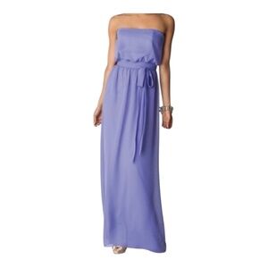 Women's Strapless After Six Bridesmaid Dress Lavender Size 00